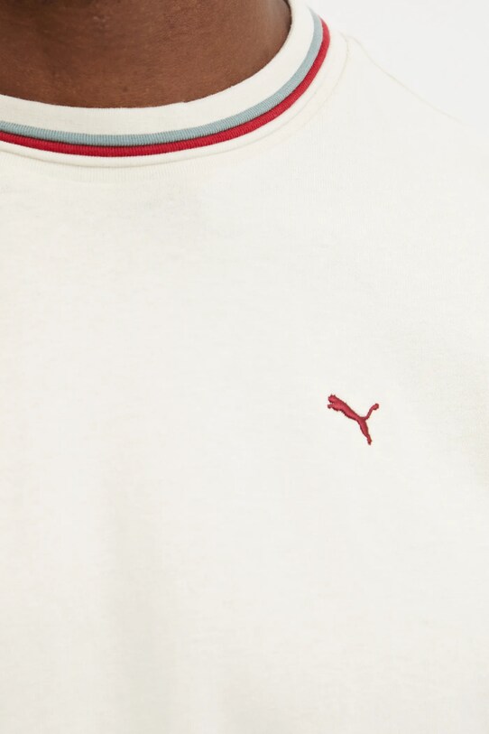 Puma tricou din bumbac Palais Artisan 629394 bej
