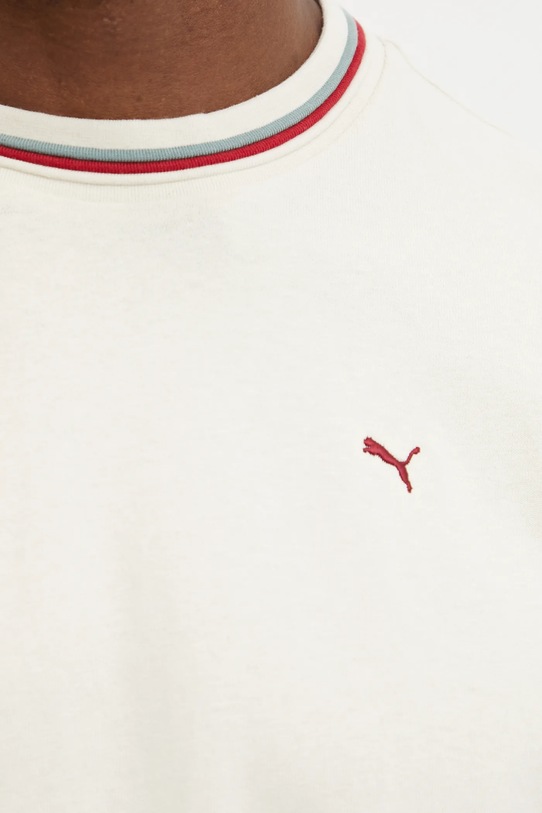 Puma t-shirt in cotone 629394 beige