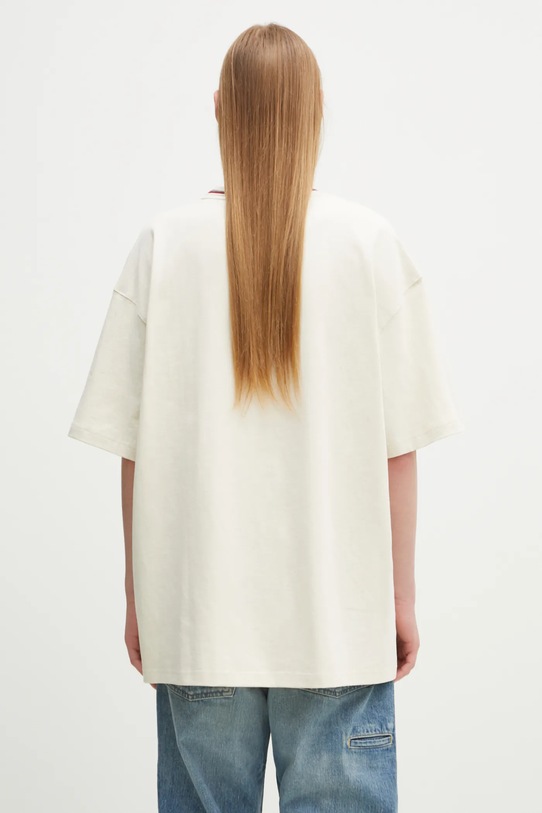 Одежда Хлопковая футболка Puma Palais Artisan 629394 бежевый