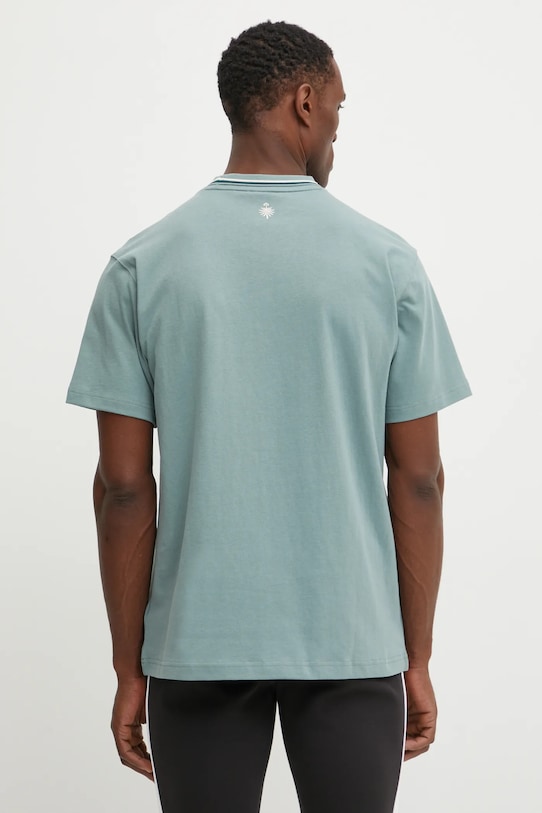 Clothing Puma cotton t-shirt Palais Artisan 629394 green