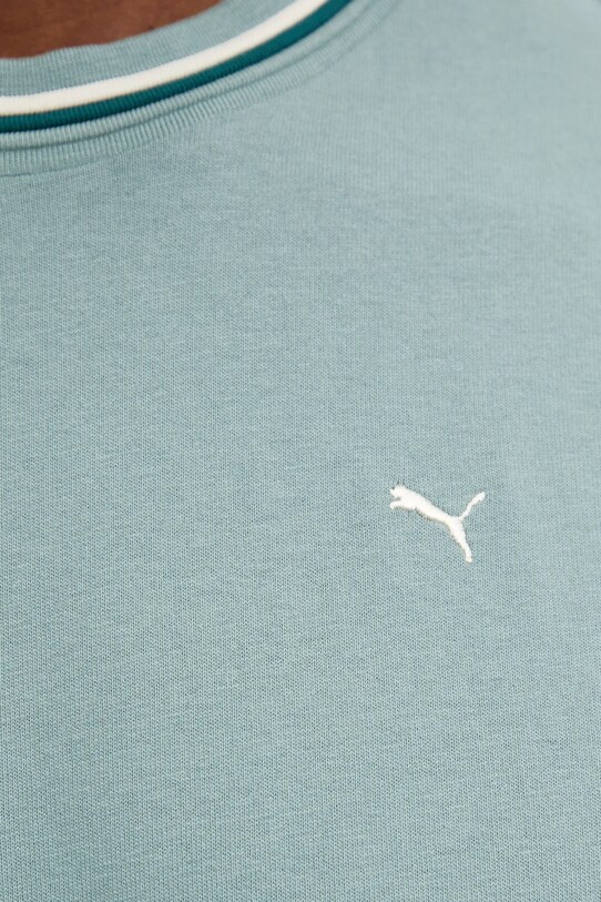Хлопковая футболка Puma 629394 зелёный