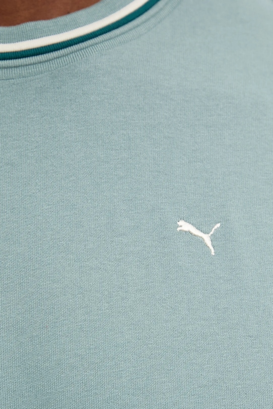 Puma cotton t-shirt Palais Artisan 629394 green