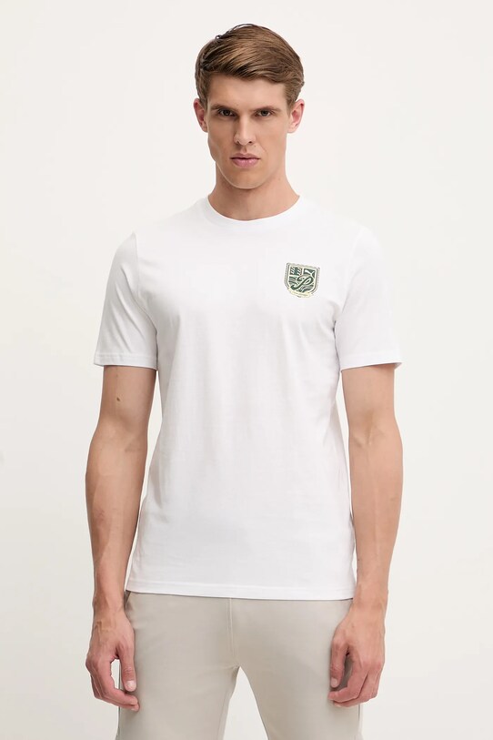 Odzież Puma t-shirt bawełniany 629628 biały
