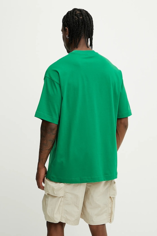 Oblečení Bavlněné tričko Puma 629666 zelená