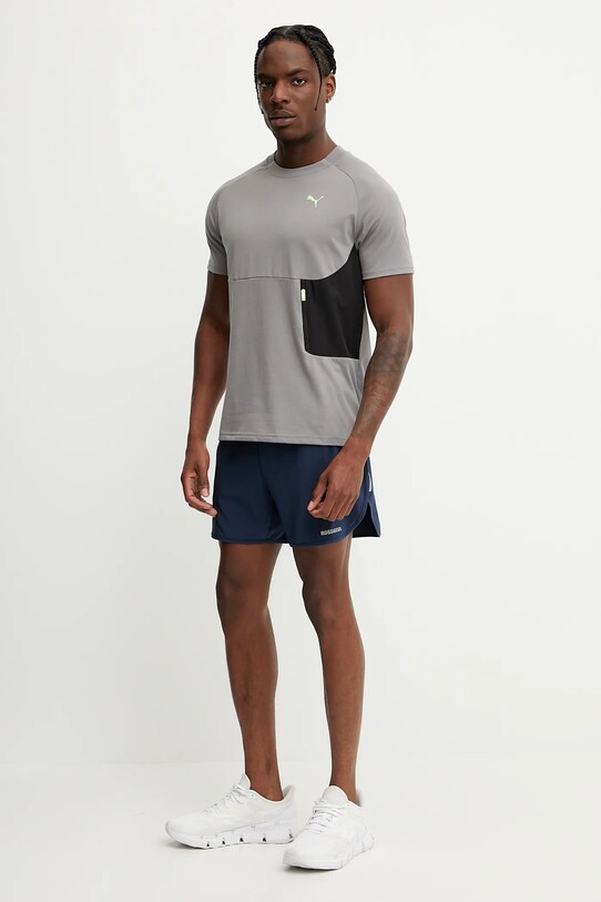 Tréninkové tričko Puma 629673 šedá SS25