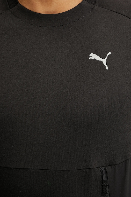 Μπλουζάκι προπόνησης Puma 629673 μαύρο