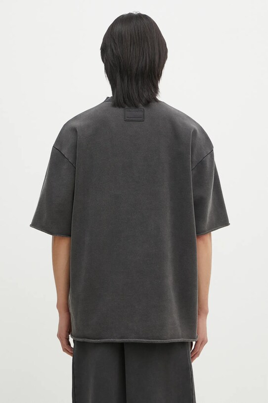 Odzież Helmut Lang t-shirt bawełniany Gd Upstate Ov T.Cmbd O10HM501 czarny