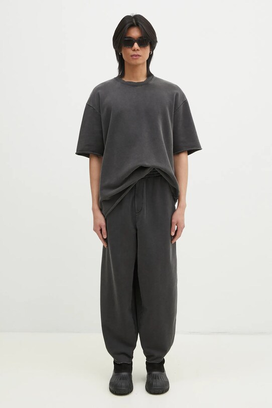 Helmut Lang t-shirt in cotone Gd Upstate Ov T.Cmbd O10HM501 nero