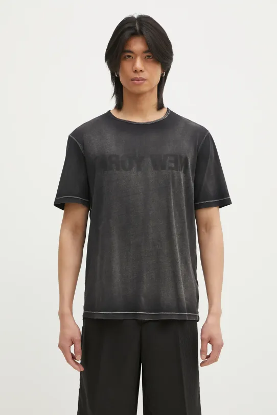 Carhartt WIP t-shirt New York Tee.Garment round neck black O10HM508