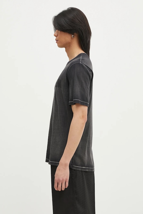 Helmut Lang t-shirt New York Tee.Garment O10HM508 czarny SS25