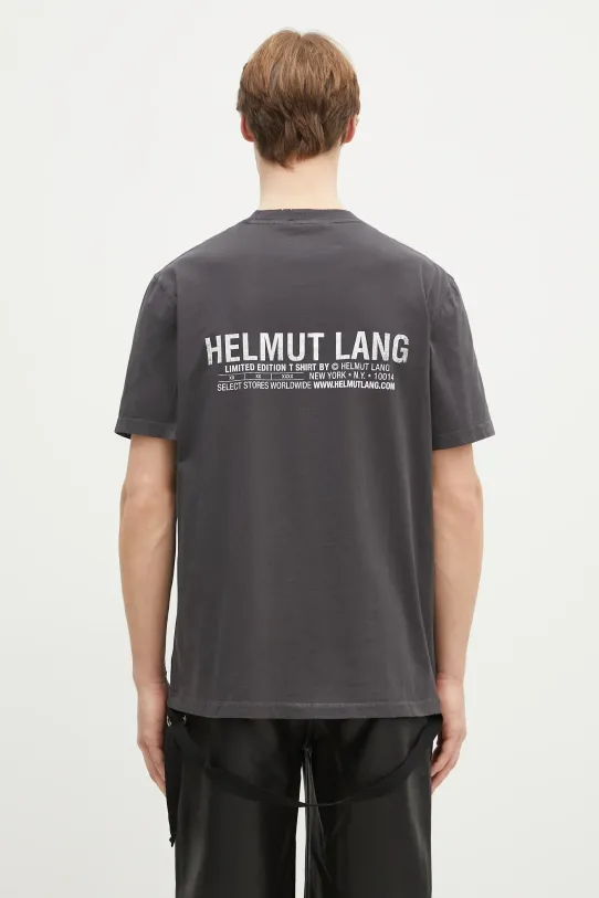 Odzież Helmut Lang t-shirt bawełniany Meatpacking T.Mal Lt O10HM514 szary