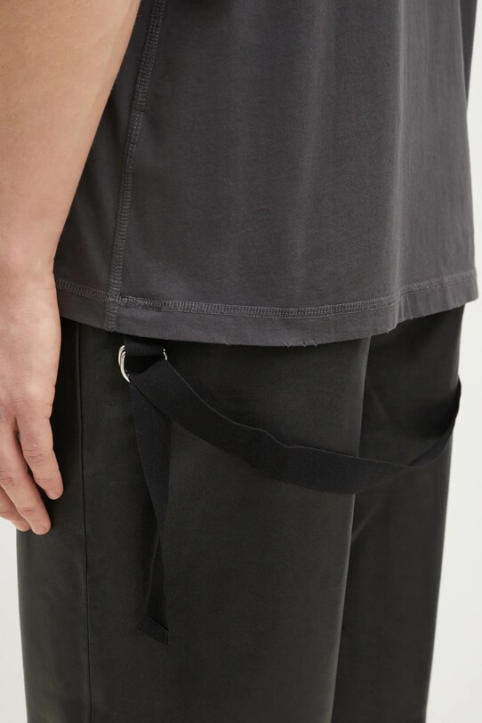 Bavlněné tričko Helmut Lang Meatpacking T.Mal Lt O10HM514 šedá