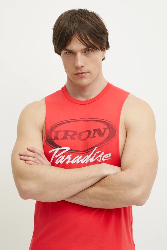 Under Armour tricou Project Rock rosu 1389935