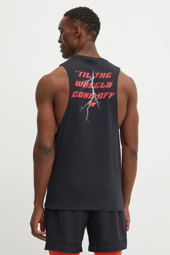 Îmbrăcăminte Under Armour tricou de antrenament Project Rock 1389949 negru