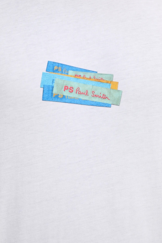 Хлопковая футболка PS Paul Smith M2R.011R.PP5128 белый