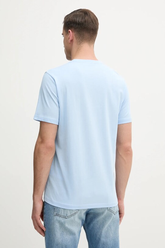 Îmbrăcăminte PS Paul Smith tricou din bumbac M2R.011R.PP5131 albastru