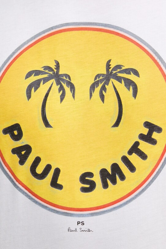 PS Paul Smith tricou din bumbac M2R.011R.PP5133 alb