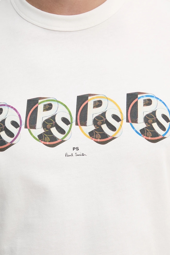 PS Paul Smith tricou din bumbac M2R.220X.PP5120 alb