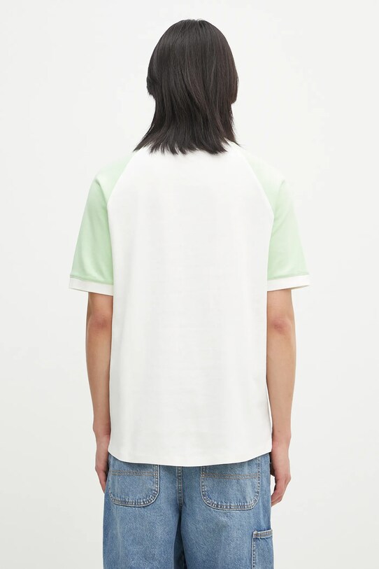 Îmbrăcăminte Drôle de Monsieur tricou din bumbac Le T-Shirt Drule Tennis G.TS247.CO002.OW alb