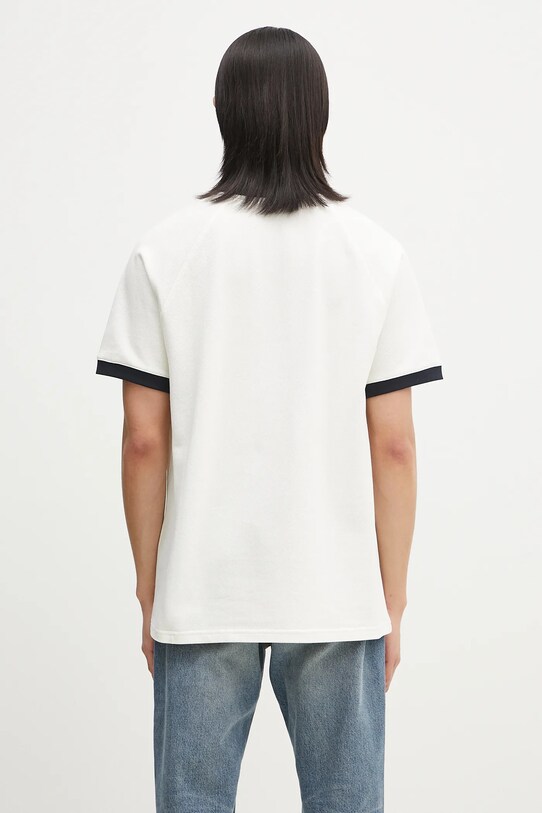 Clothing Drôle de Monsieur cotton t-shirt Le T-Shirt Pique Drule Cup G.TS251.CO162.OW white