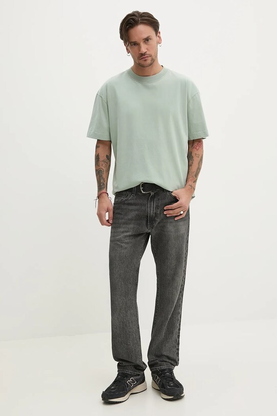 Hollister Co. t-shirt in cotone KI324.5057.311 verde SS25