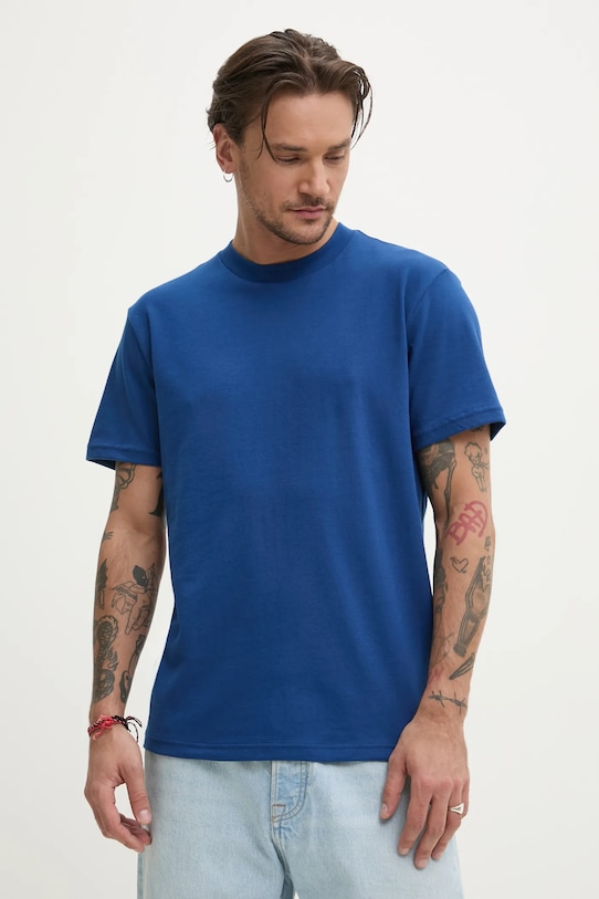 Hollister Co. tricou uni bleumarin KI324.5136.200