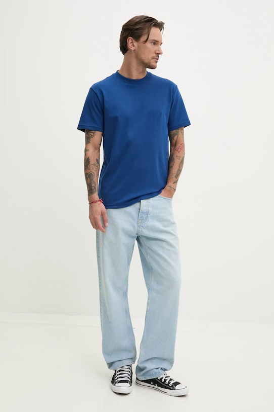 Hollister Co. tricou KI324.5136.200 bleumarin SS25