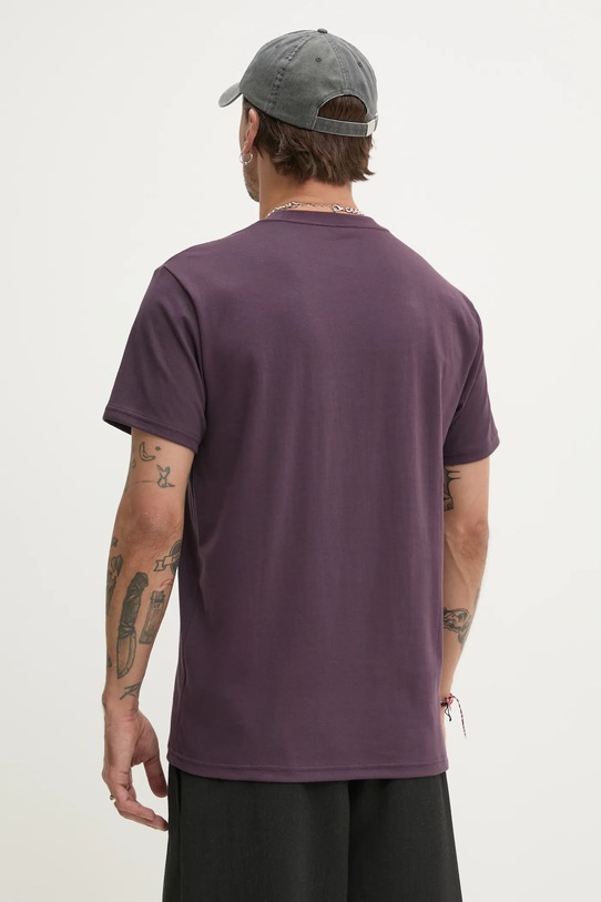 Odzież Hollister Co. t-shirt KI324.5137.630 fioletowy