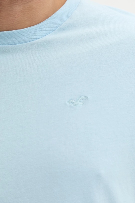 Hollister Co. tricou din bumbac KI324.5145.220 albastru