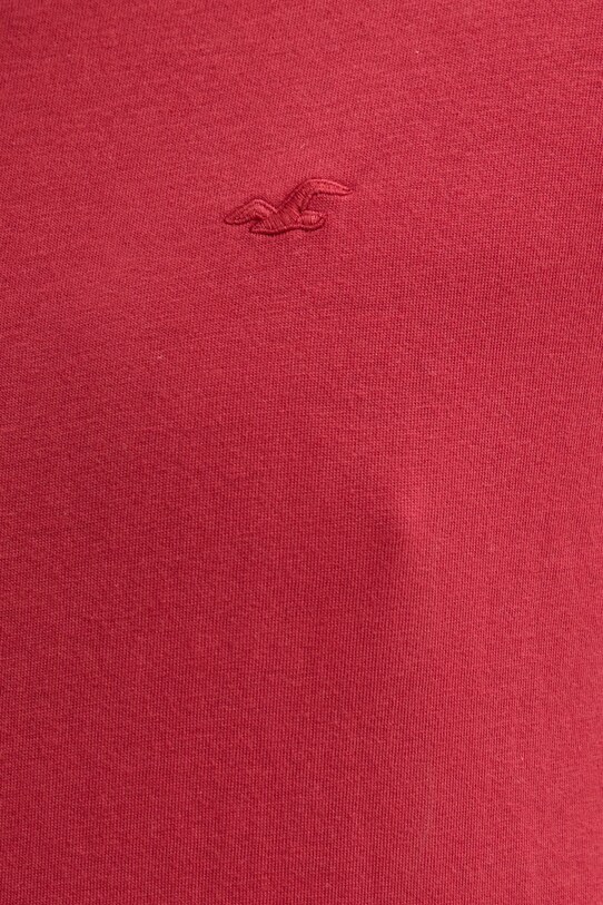 Hollister Co. t-shirt in cotone KI324.5148.510 rosso