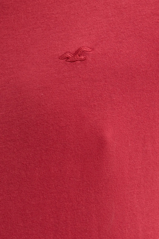 Hollister Co. t-shirt bawełniany KI324.5148.510 czerwony