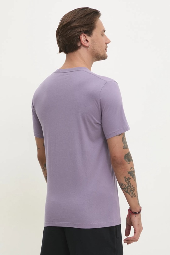 Odjeća Pamučna majica Hollister Co. KI324.5148.630 ljubičasta