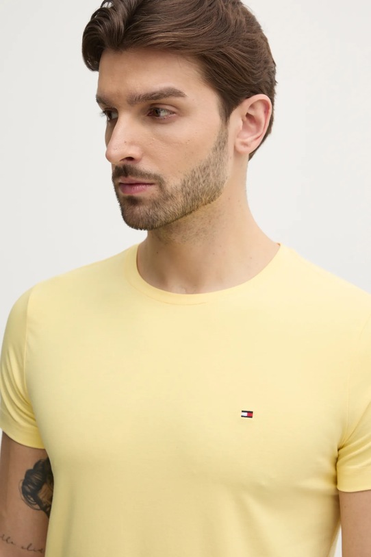 Tommy Hilfiger tricou galben MW0MW10800.