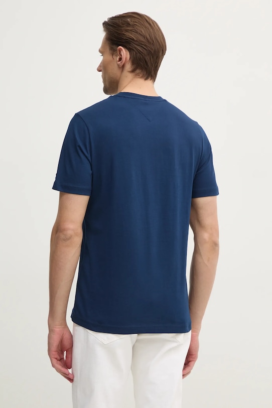Odzież Tommy Hilfiger t-shirt bawełniany MW0MW38615 granatowy