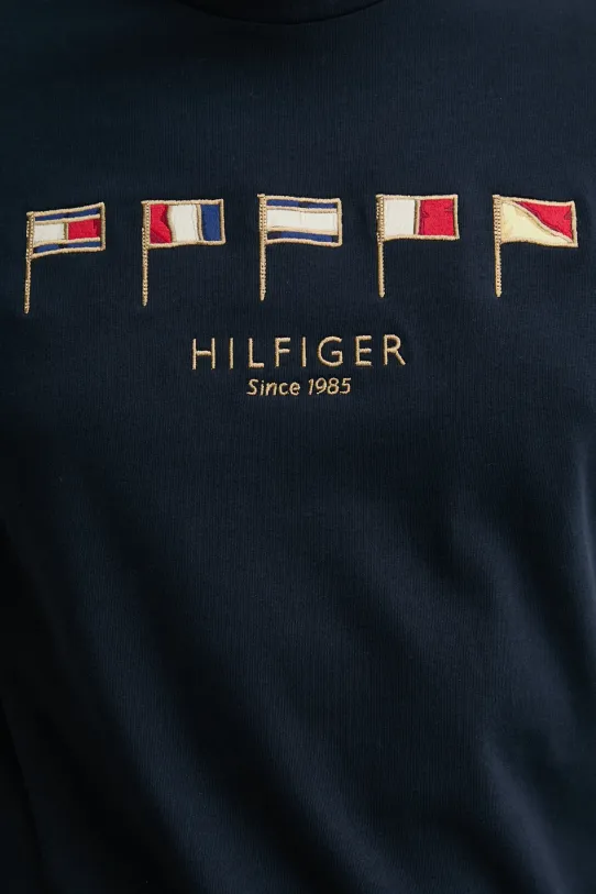 Хлопковая футболка Tommy Hilfiger MW0MW38616 тёмно-синий