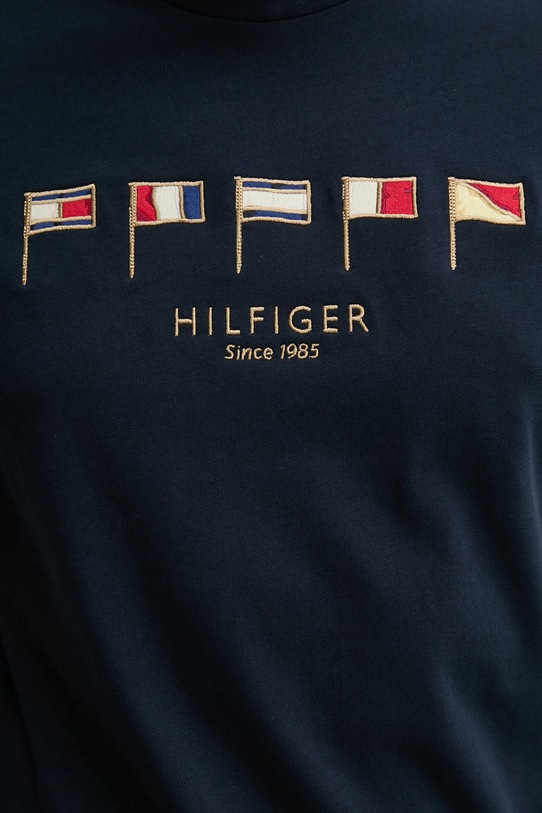 Tommy Hilfiger t-shirt in cotone MW0MW38616 blu navy