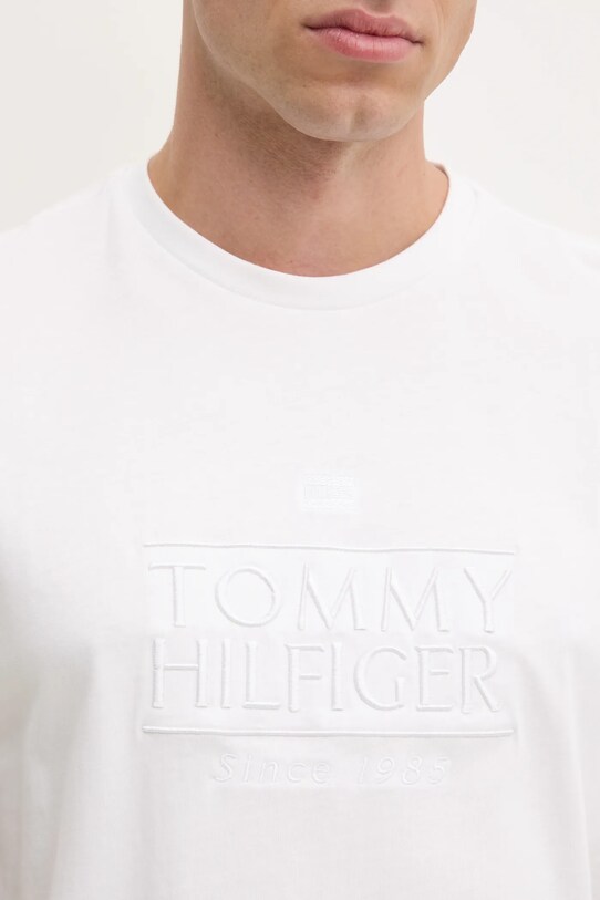 Хлопковая футболка Tommy Hilfiger MW0MW38620 белый