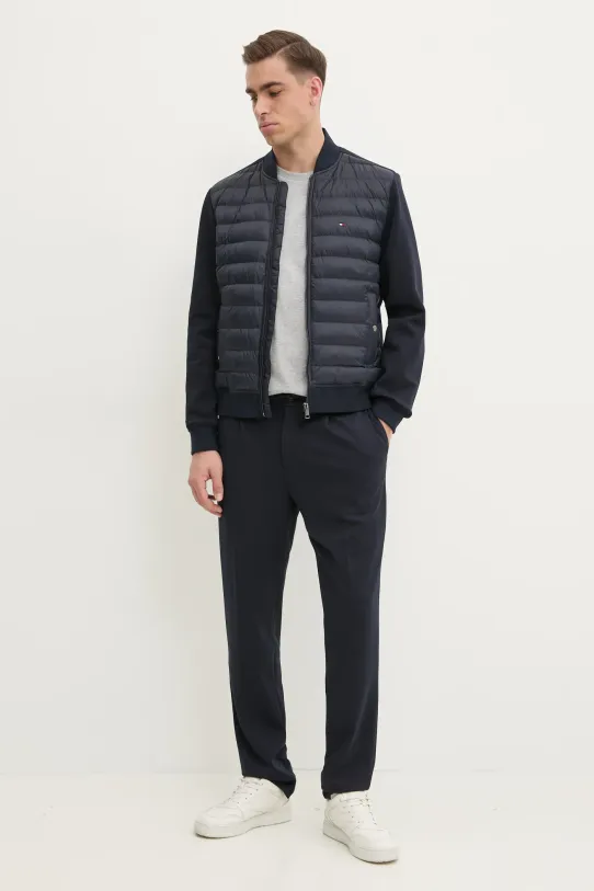 Bavlněné tričko Tommy Hilfiger MW0MW38622 šedá SS25