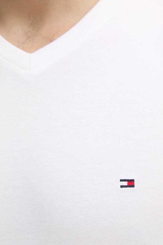 Tommy Hilfiger t-shirt bawełniany MW0MW39249 biały