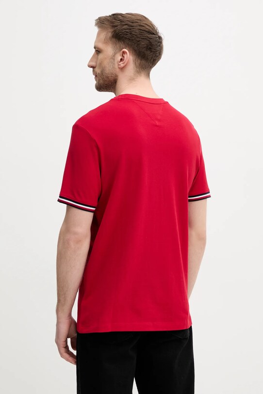Одяг Бавовняна футболка Tommy Hilfiger MW0MW38630 червоний