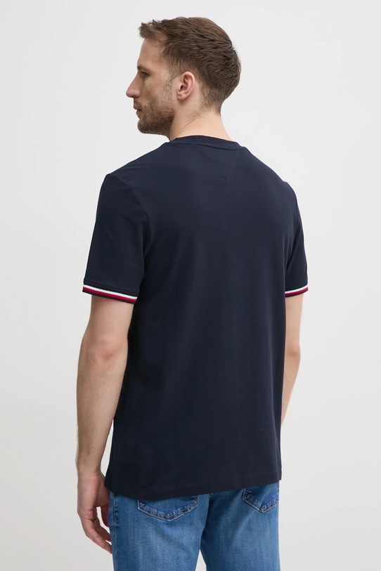 Odzież Tommy Hilfiger t-shirt bawełniany MW0MW38630 granatowy
