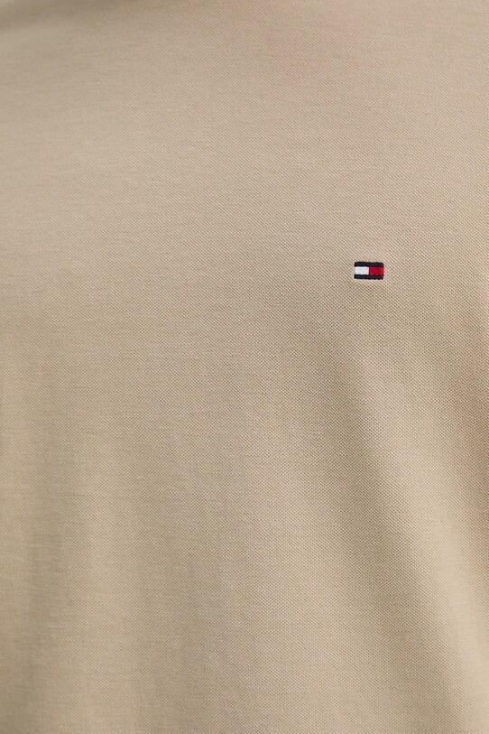 Tommy Hilfiger tricou din bumbac MW0MW38630 bej