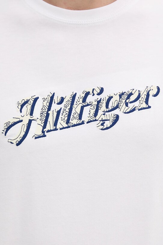 Бавовняна футболка Tommy Hilfiger білий MW0MW38642
