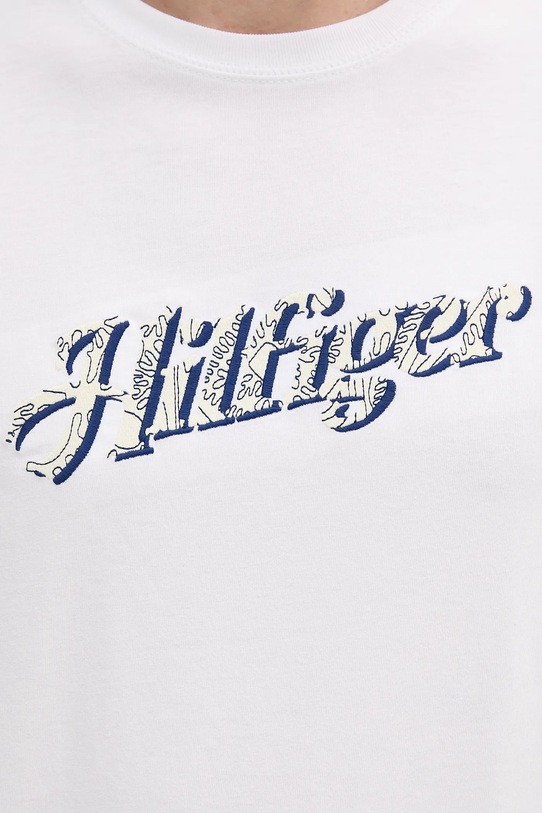 Tommy Hilfiger t-shirt bawełniany biały MW0MW38642