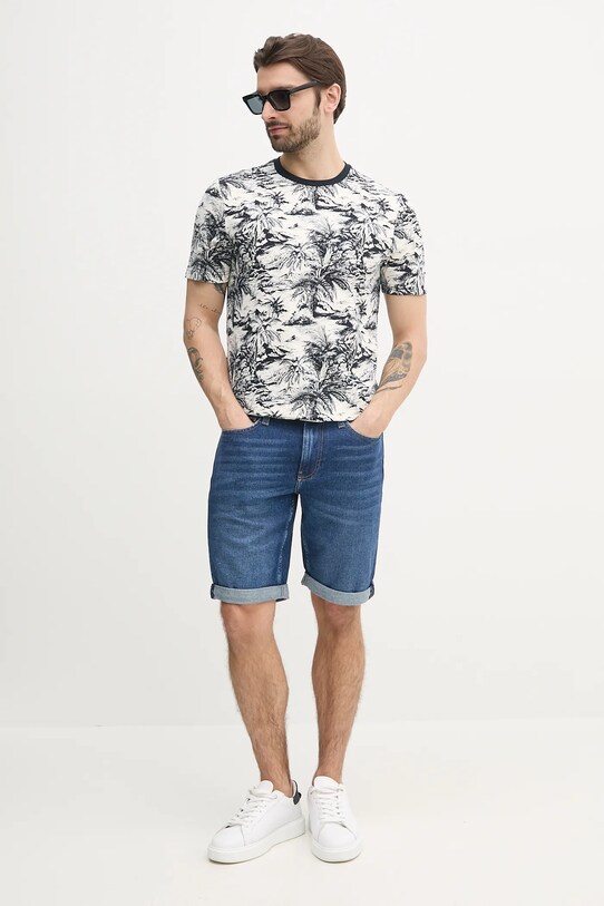 Хлопковая футболка Tommy Hilfiger MW0MW38933 чёрный SS25
