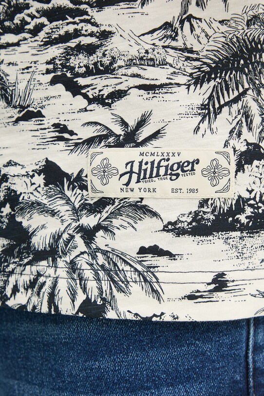 Хлопковая футболка Tommy Hilfiger MW0MW38933 чёрный