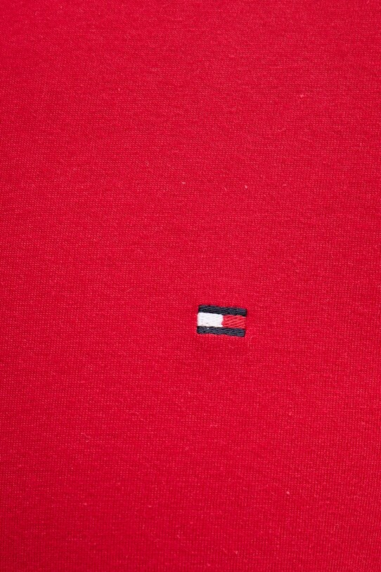 Tommy Hilfiger t-shirt bawełniany czerwony MW0MW39995