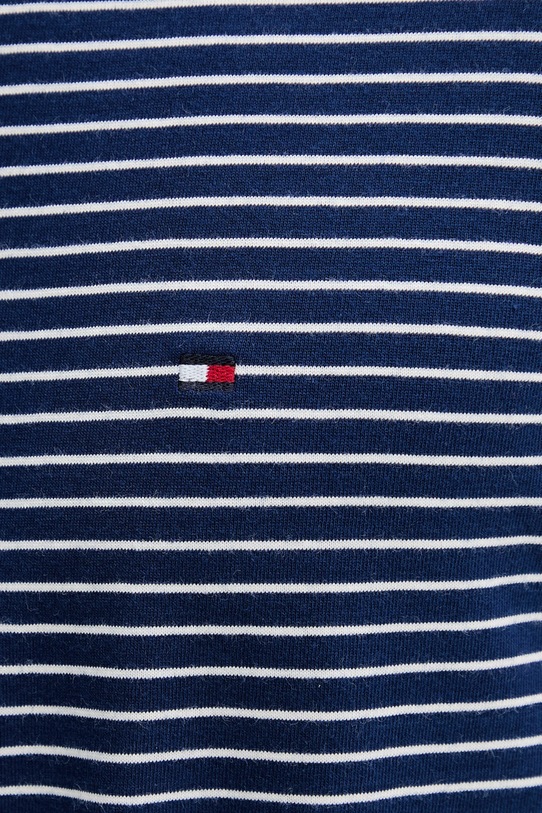 Tommy Hilfiger pamut póló sötétkék MW0MW39995