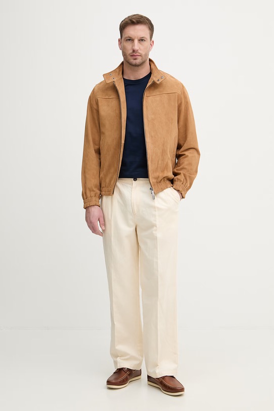 Tommy Hilfiger t-shirt ανδρικό βαμβακερό MW0MW39995 σκούρο μπλε SS26