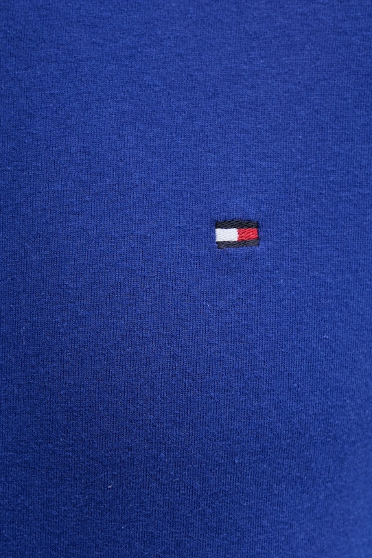 Bavlněné tričko Tommy Hilfiger námořnická modř MW0MW39995